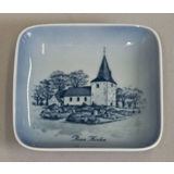 Schale mit Rise Kirche, Royal Copenhagen