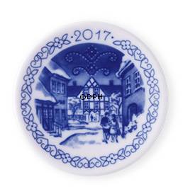 2017 Weihnachtsplakette, Royal Copenhagen