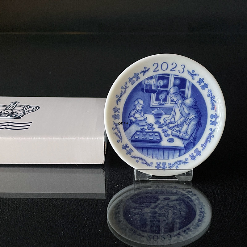 2023 Weihnachtsplakette, Weihnachtskuchen, Royal Copenhagen