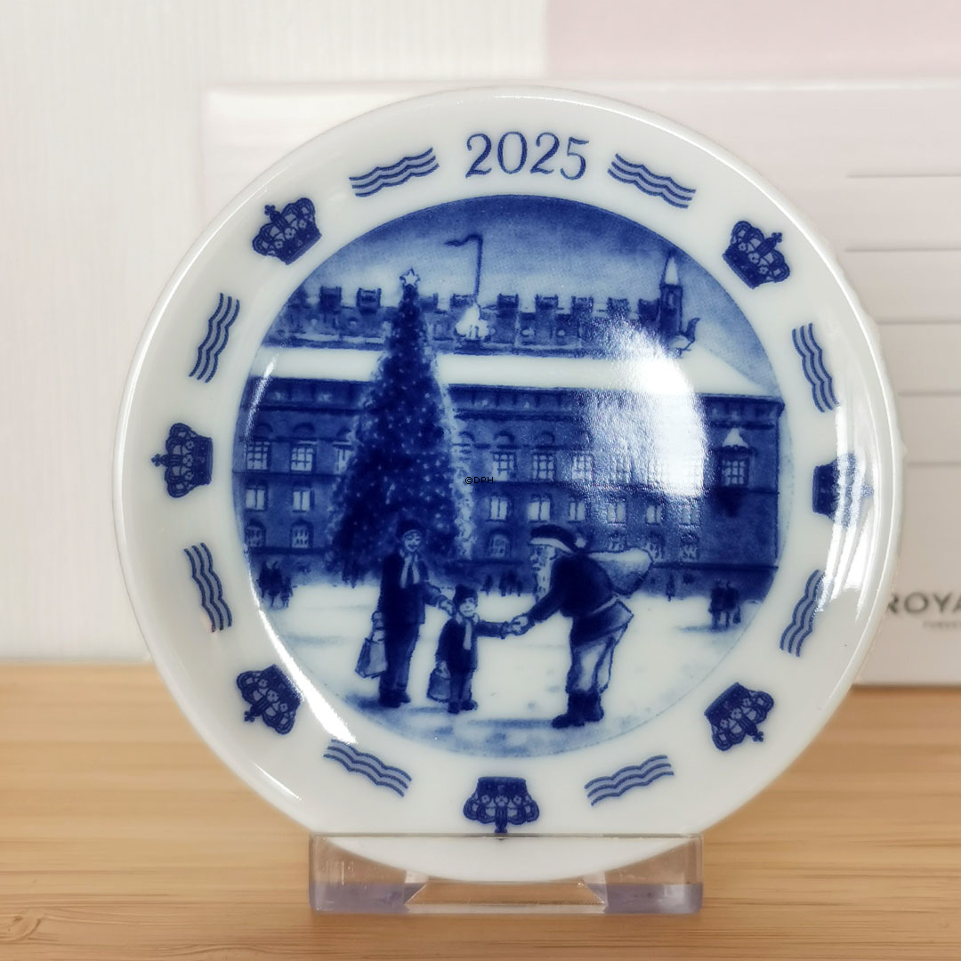 2025 Weihnachtsplakette, Weihnachten in Kopenhagen, Royal Copenhagen