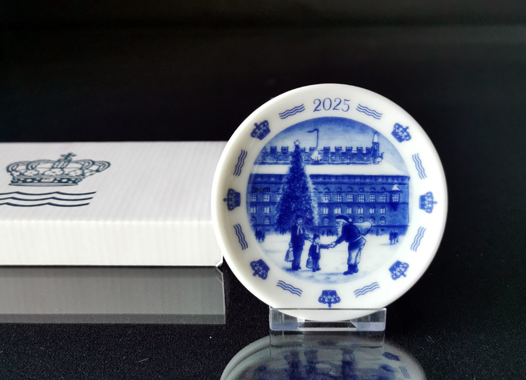 2025 Weihnachtsplakette, Weihnachten in Kopenhagen, Royal Copenhagen
