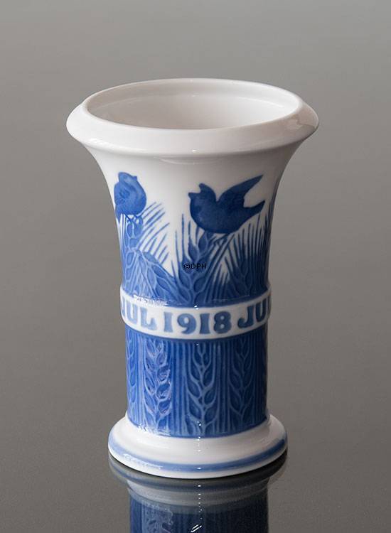 Royal Copenhagen Weihnachtsvase 1918