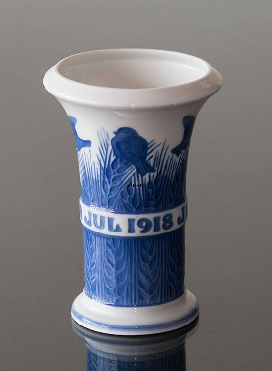 Royal Copenhagen Weihnachtsvase 1918