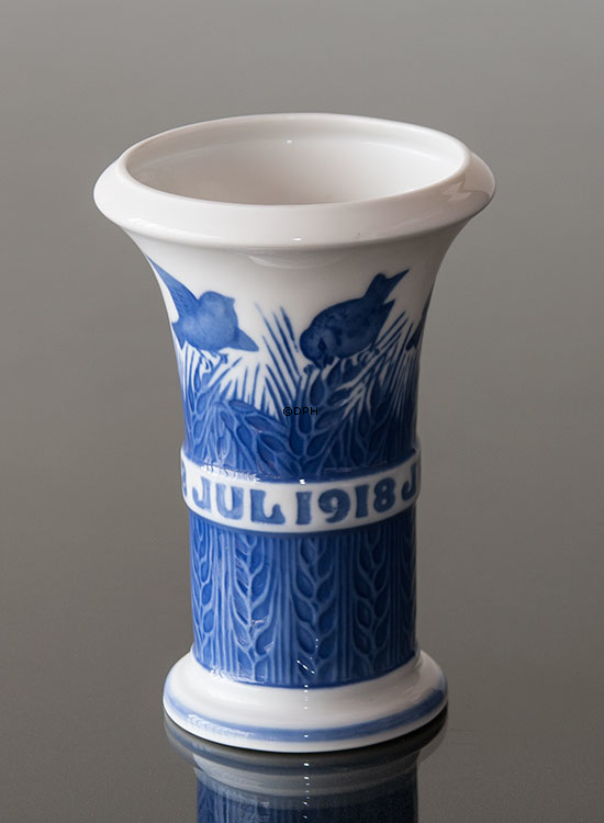 Royal Copenhagen Weihnachtsvase 1918