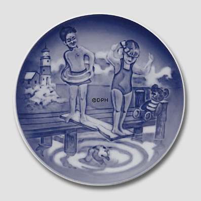 2002 Royal Copenhagen Junge Abenteurer Teller