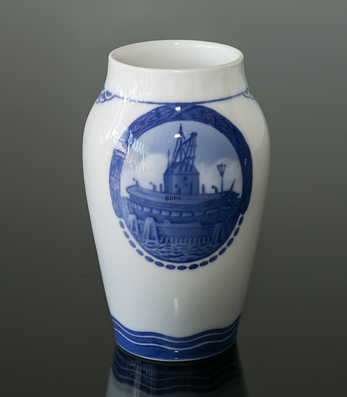 Vase "Rundskuedag" Royal Copenhagen 1916 Nr. 133