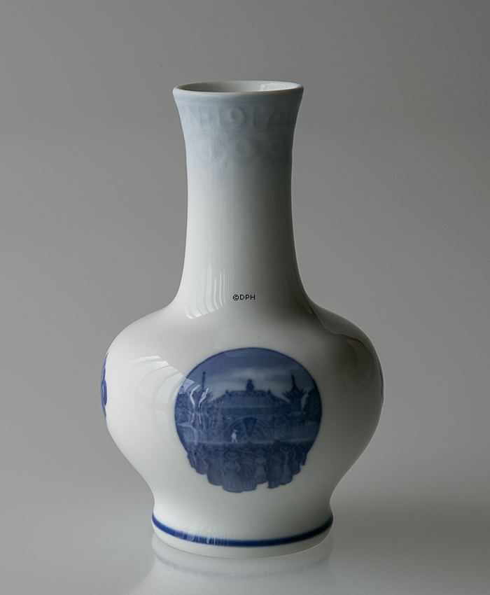 Vase "Rundskuedag" Royal Copenhagen 1917
