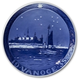 1935 Weihnachtsteller mit tschechischem Text