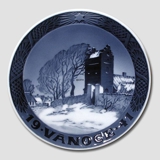 1941 Weihnachtsteller mit tschechischem Text