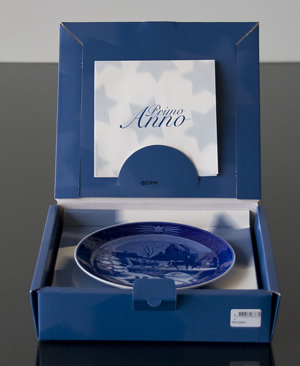 1999 Royal Copenhagen Weihnachtsteller Italienisch