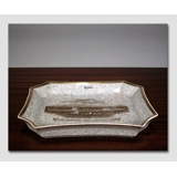 Craquele Schale mit Esso DK 1890-1960, Royal Copenhagen