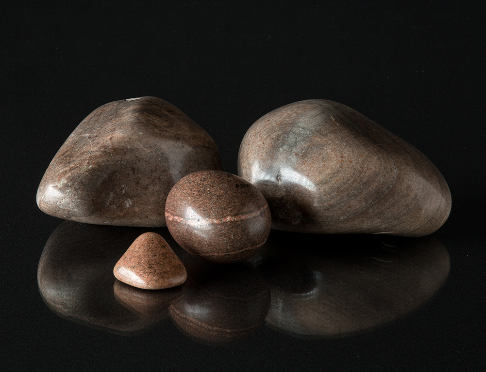 Stein, 1 Stk. - Dekorativer polierter und gewaschener Naturstein 8-17cm