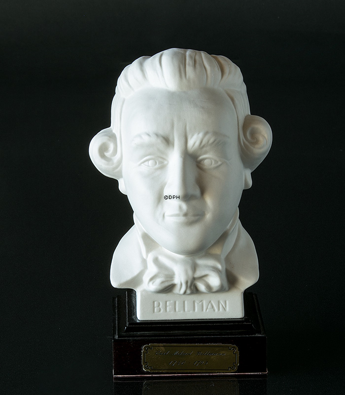 Goebel Bavaria Büste von Carl Mikael Bellmann