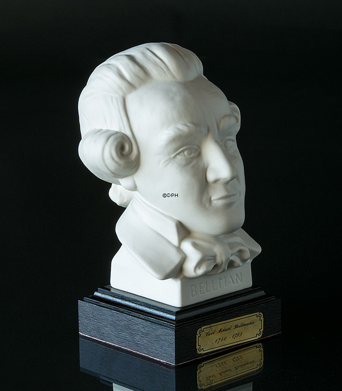 Goebel Bavaria Büste von Carl Mikael Bellmann