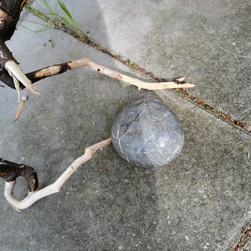 Polierter ungewaschener und unbehandelter Stein, 1 Stk. - Dekorativer Naturstein 8-17cm, sortiert