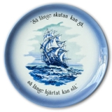 Sangteller Text: So lange das Schiff segeln kann, so lange das Herz schlagen kann