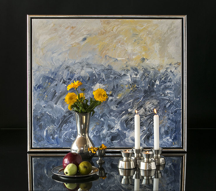 1979 Scandia Pewter Eierbecher, Hambuger