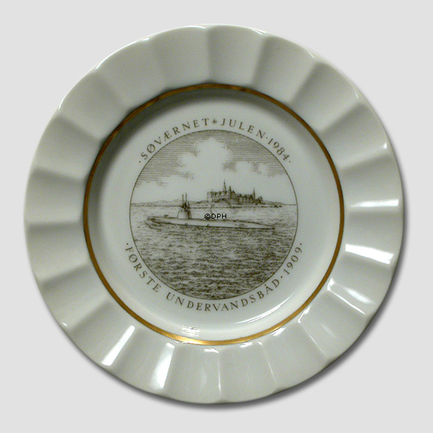 1984 Der Weihnachtsteller der Marine, Royal Copenhagen