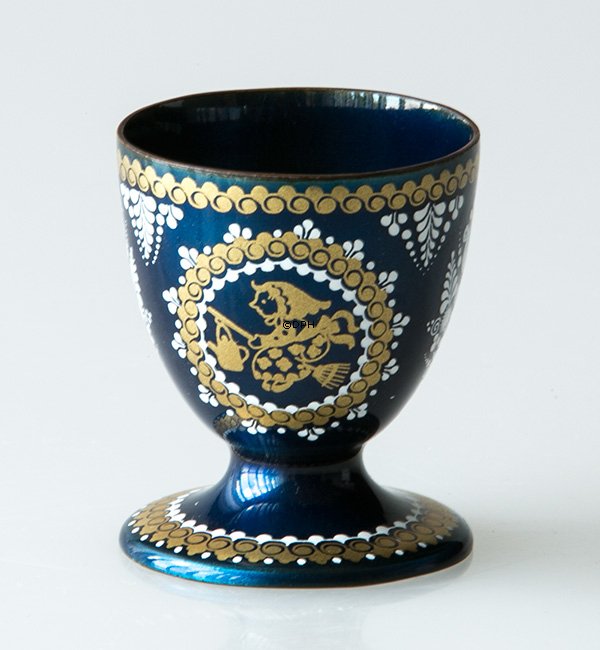 1978 Steinböck Ostereierbecher, Dunkelblau