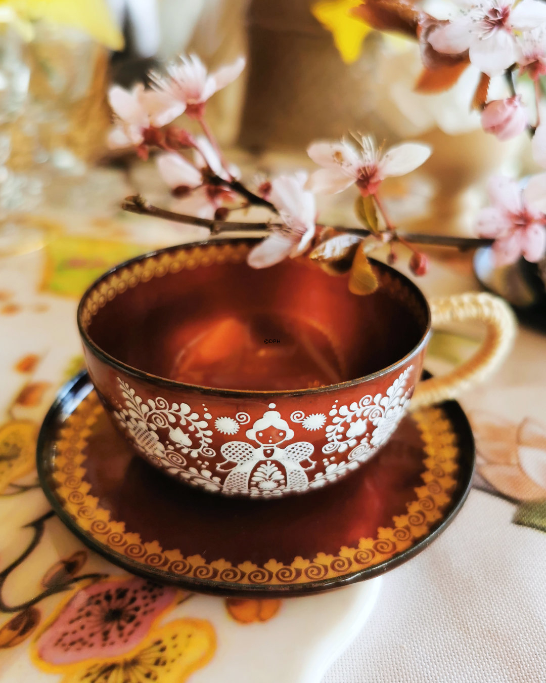 1977 Steinböck Muttertagstasse Rot