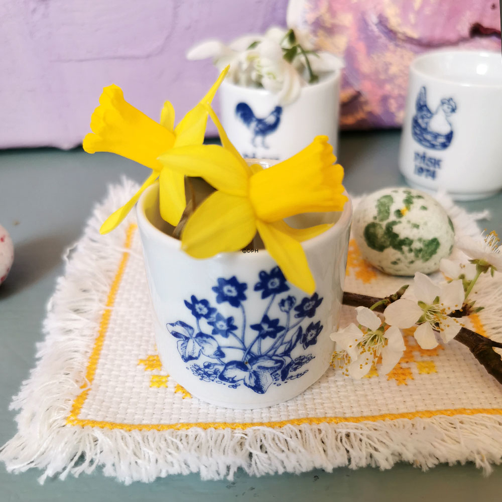 1976 Stockbild Ostereierbecher, Hühner