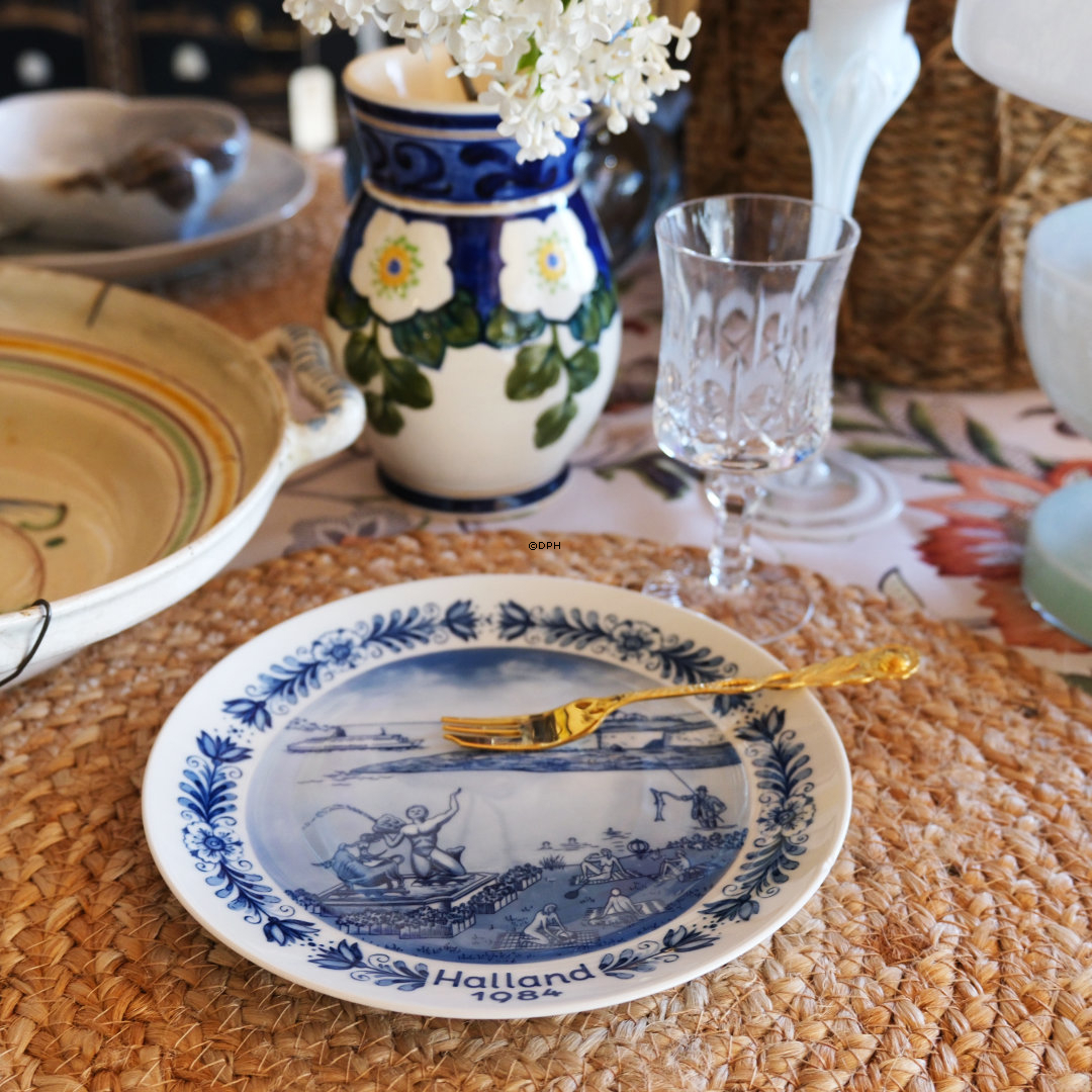 1984 Seltmann Schwedischer Landshaftteller, Halland