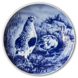 1977 Tove Svendsen, Jagdteller, Rebhuhn