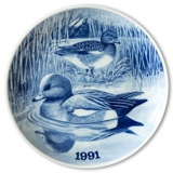 1991 Tove Svendsen, Jagdteller, Pfeifente