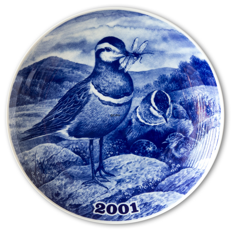 2001 Tove Svendsen, Jagdteller, Mornellregenpfeifer