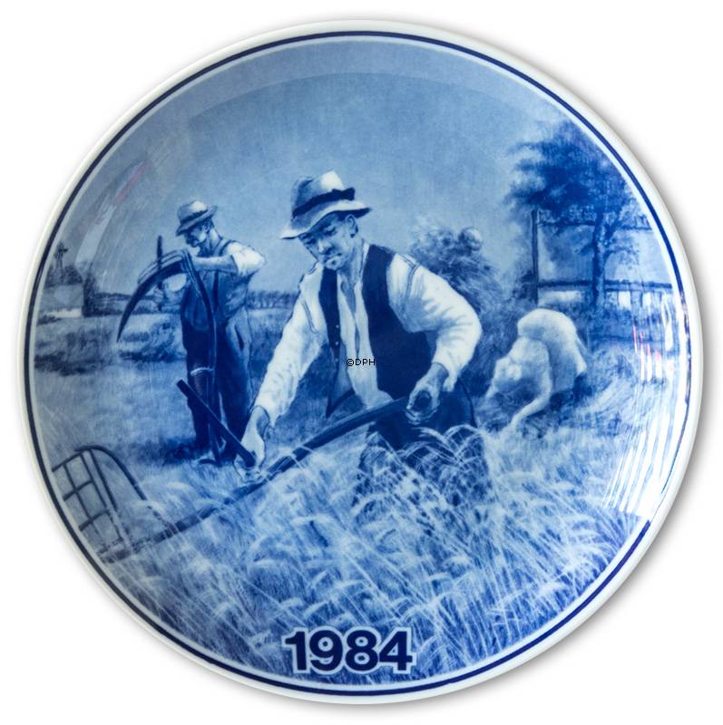 1984 Tove Svendsen Bauernteller, Ernte