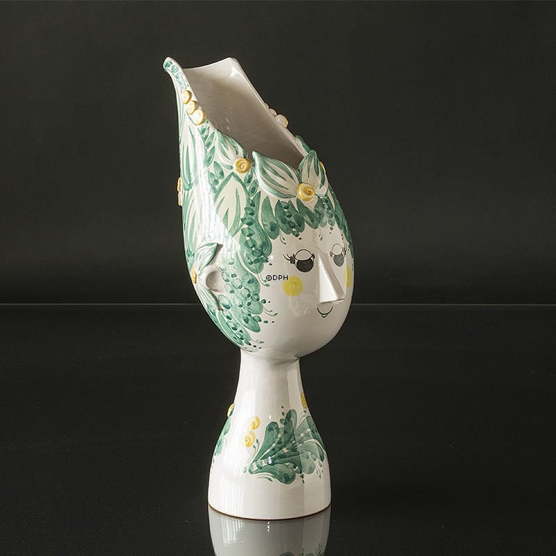 Wiinblad Titania Vase nr. 22, handbemalt, mehrfarbig