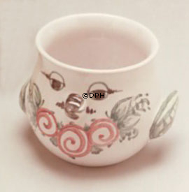 Wiinblad Vogeltopf Nr. 64 handbemalt, Blau / Weiß oder mehrfarbig