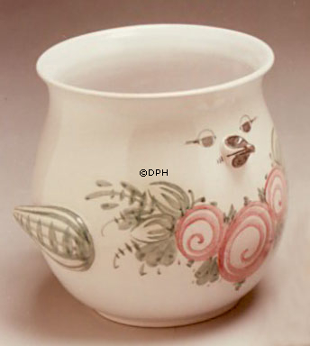 Wiinblad Vogeltopf Nr. 69 handbemalt, Blau / Weiß oder mehrfarbig