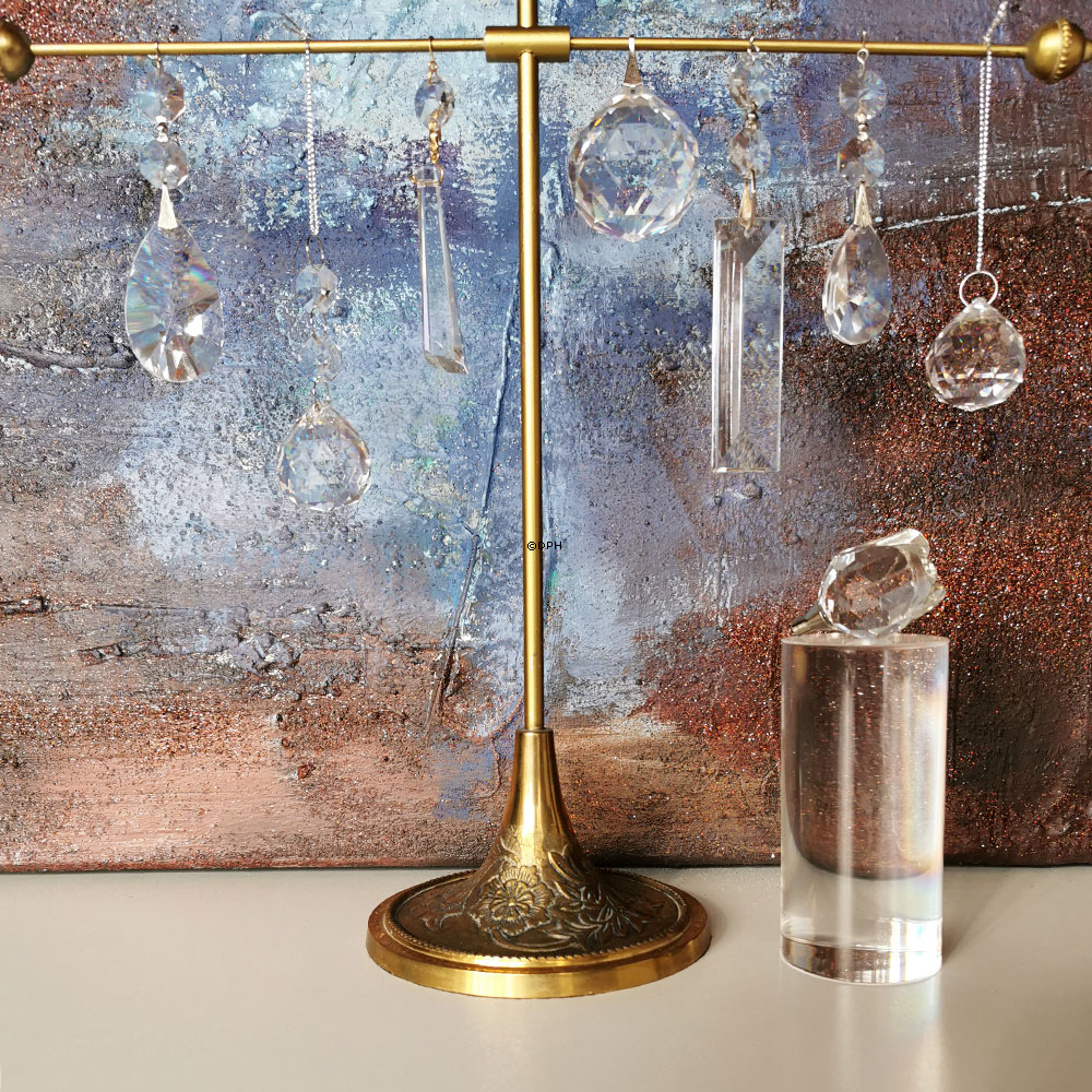 Prisma, länglich, goldener echter Kristall