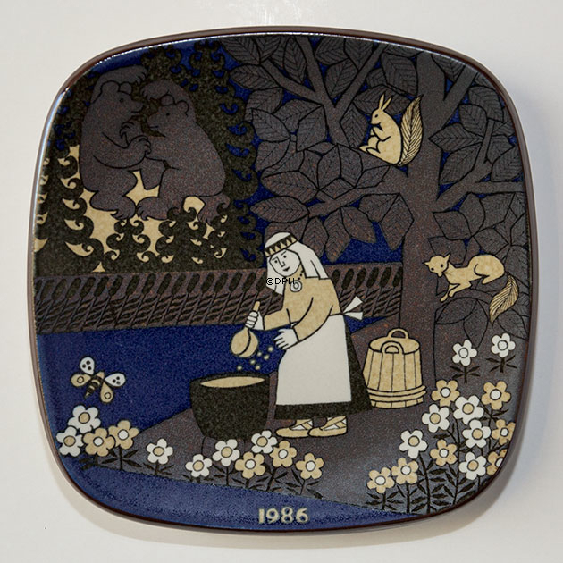 1986 Arabia Kalevala Jahresteller