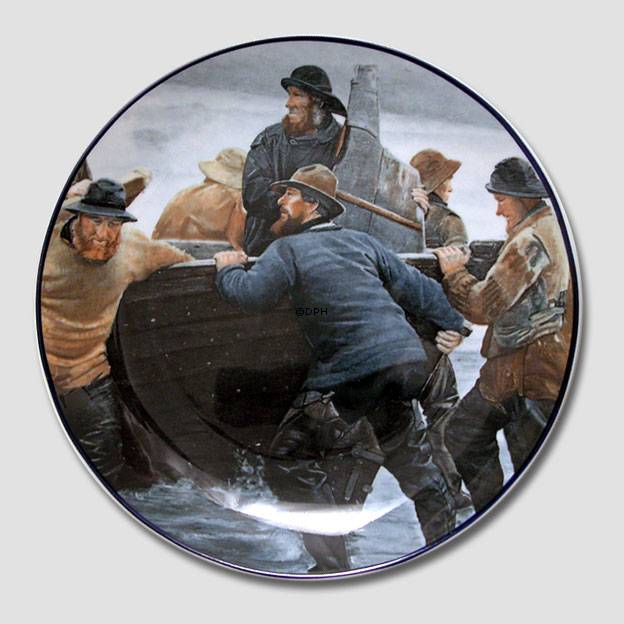 Teller mit Motiv der Skagen-Maler, Christineholm