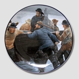 Teller mit Motiv der Skagen-Maler, Christineholm