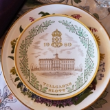 Gefle Schlossteller 1960, Schloss Tullgarns