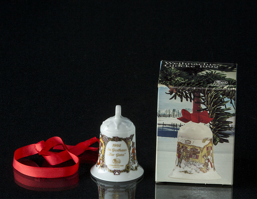 Weihnachtsglocke Hutschenreuther 1992