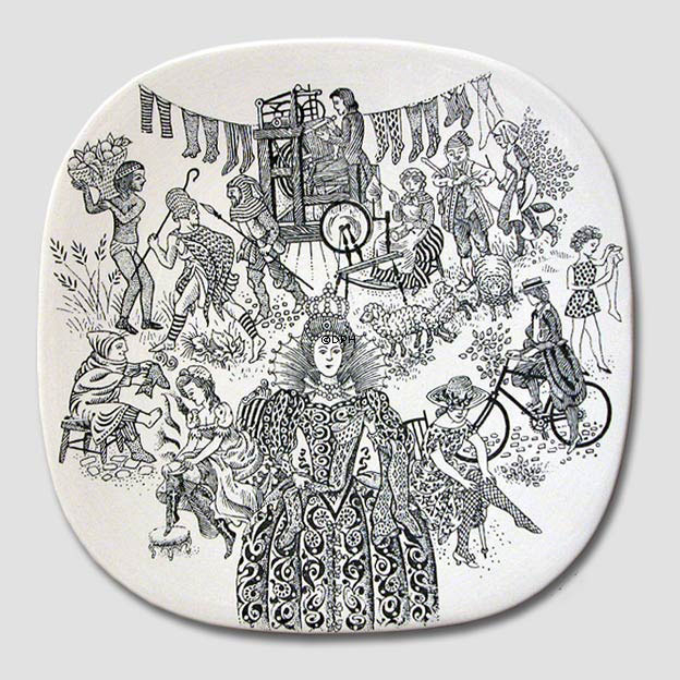 Bjørn Wiinblad Jahresteller, Nymølle 1970