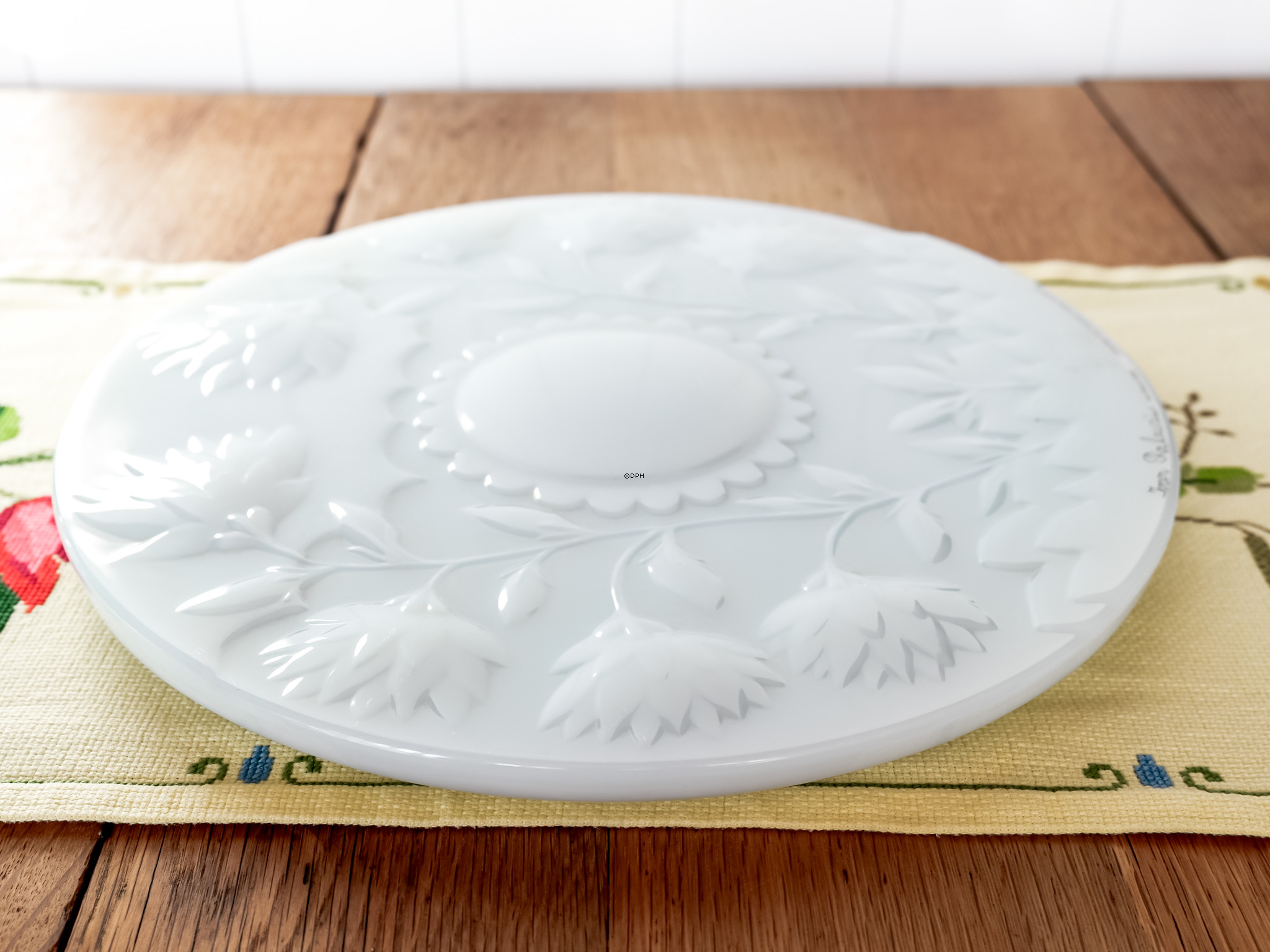 1978 Rosenthal Jahresteller aus Glas, entworfen von Ivan Rabuzin