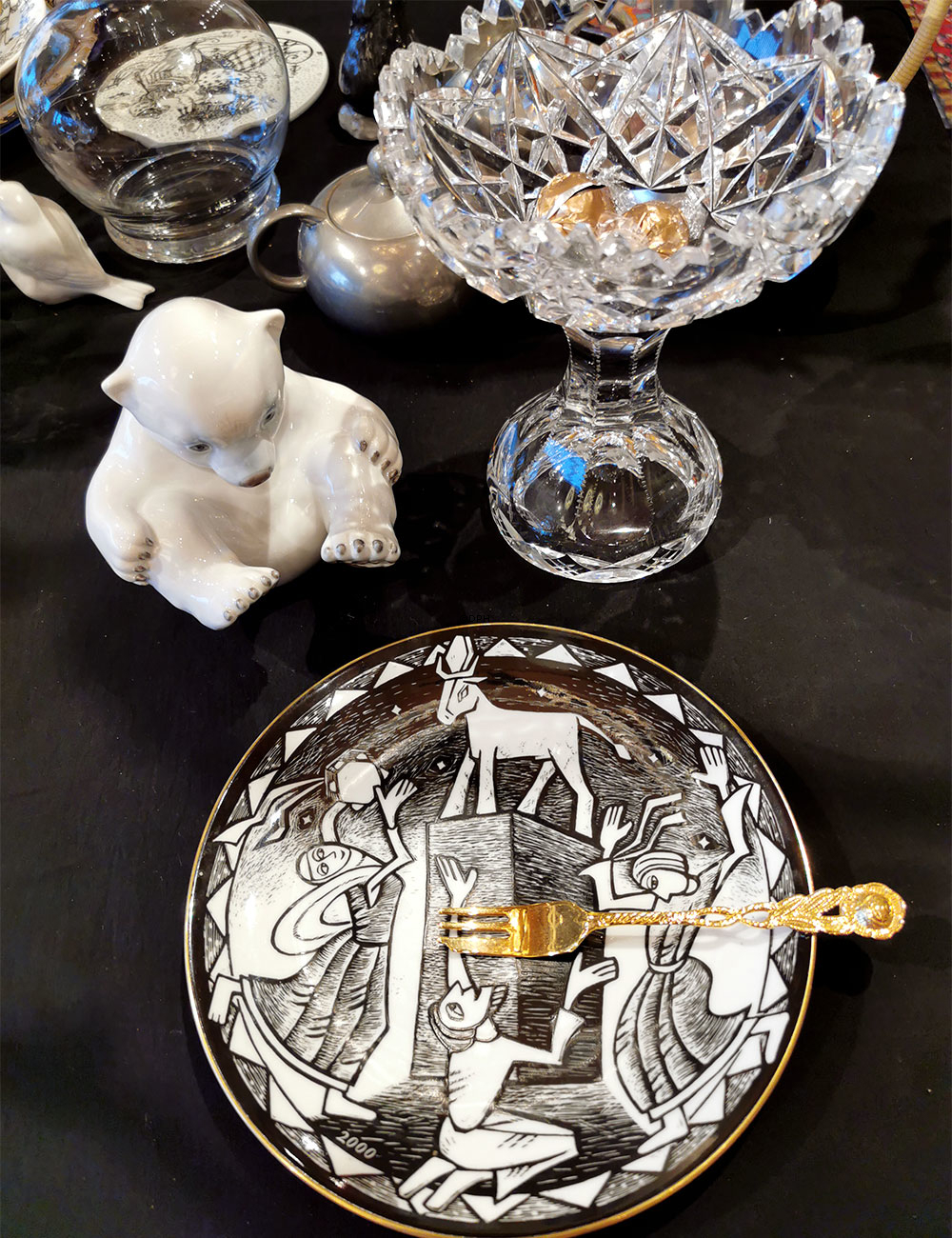 2000 Rörstrand Teller in der Serie Die zehn Gebote