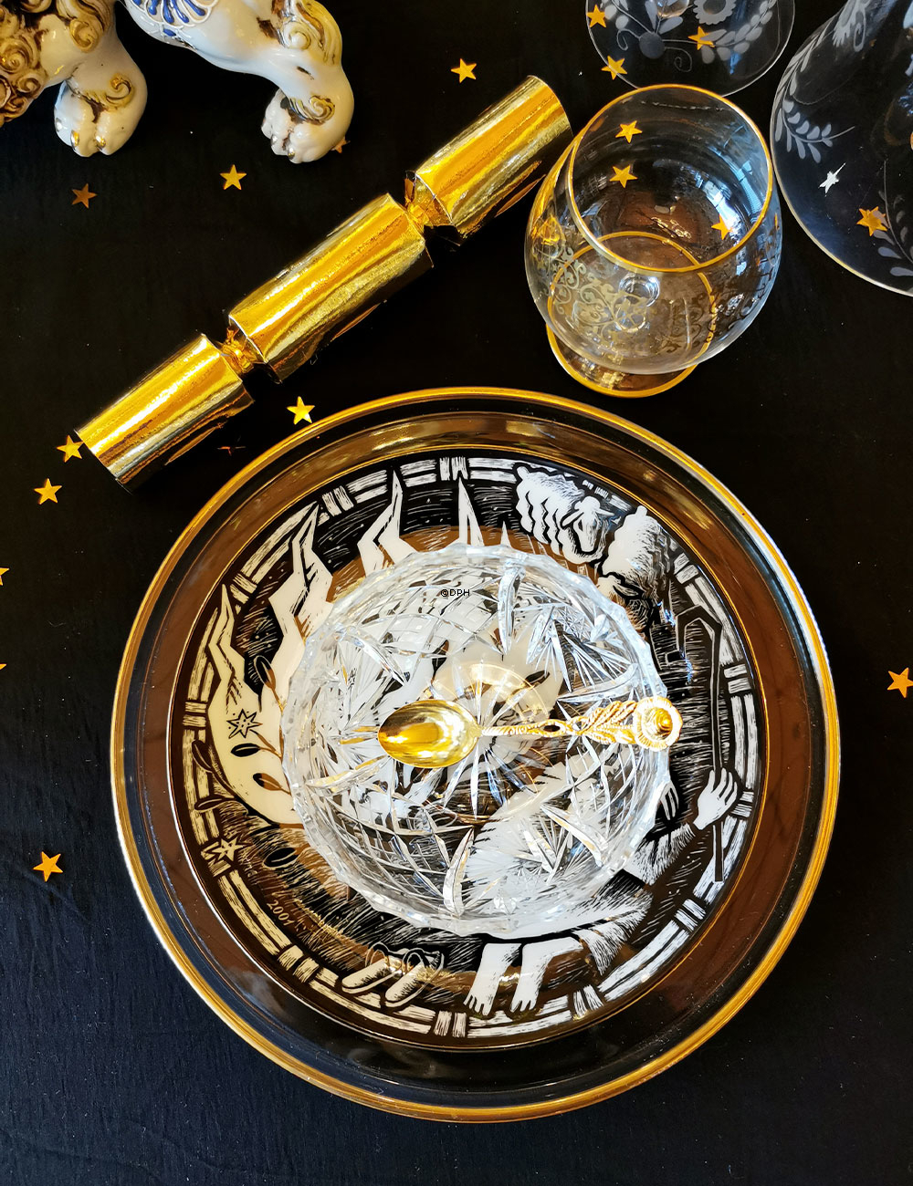 2001 Rörstrand Teller in der Serie Die zehn Gebote