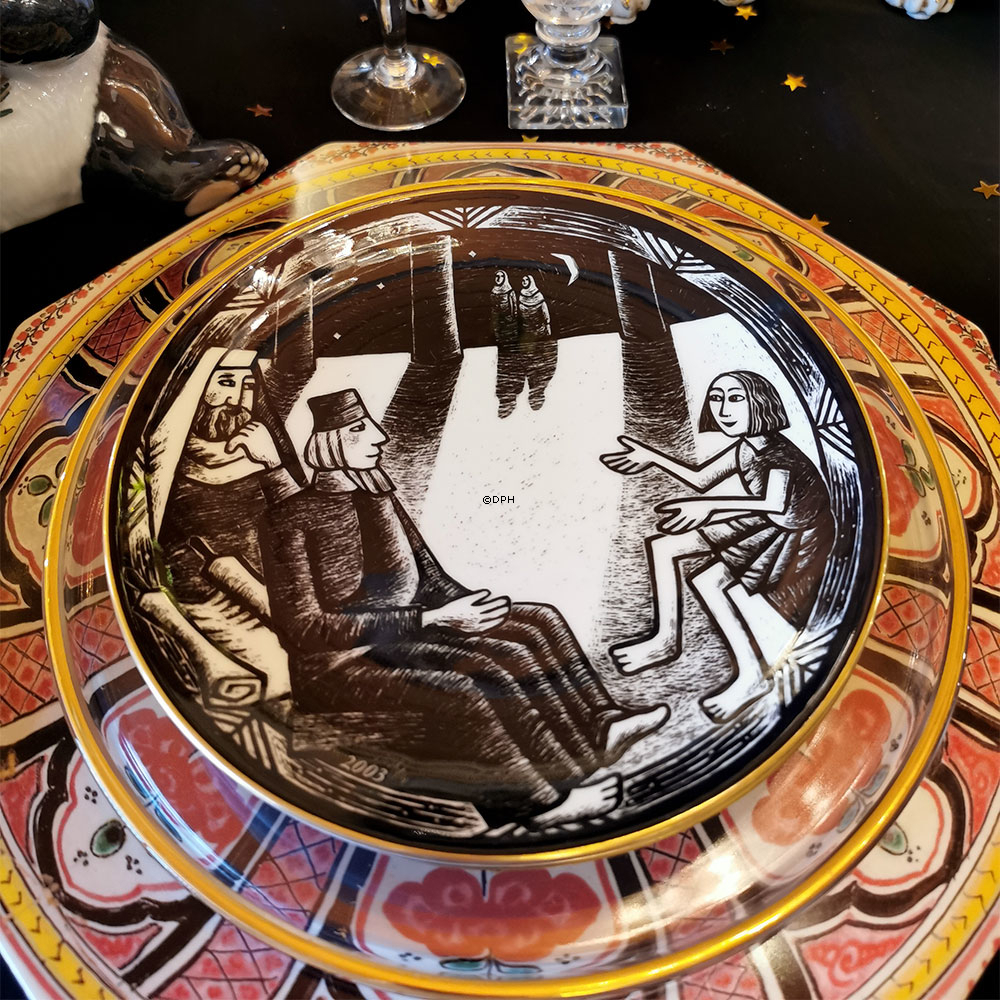 2003 Rörstrand Teller in der Serie Die zehn Gebote