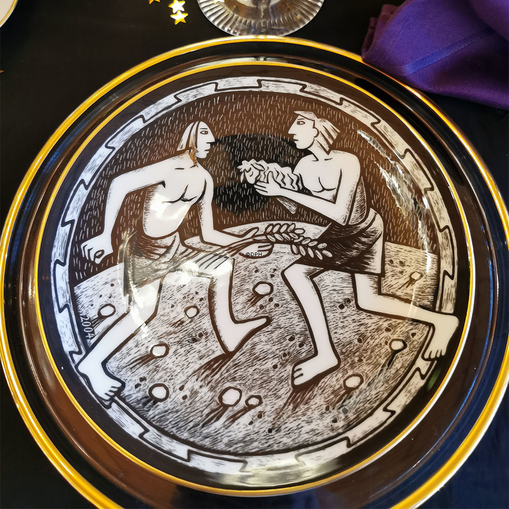 2004 Rörstrand Teller in der Serie Die zehn Gebote