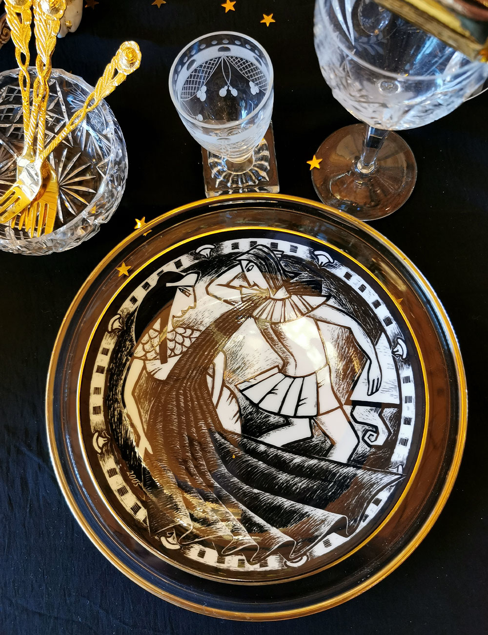 2005 Rörstrand Teller in der Serie Die zehn Gebote