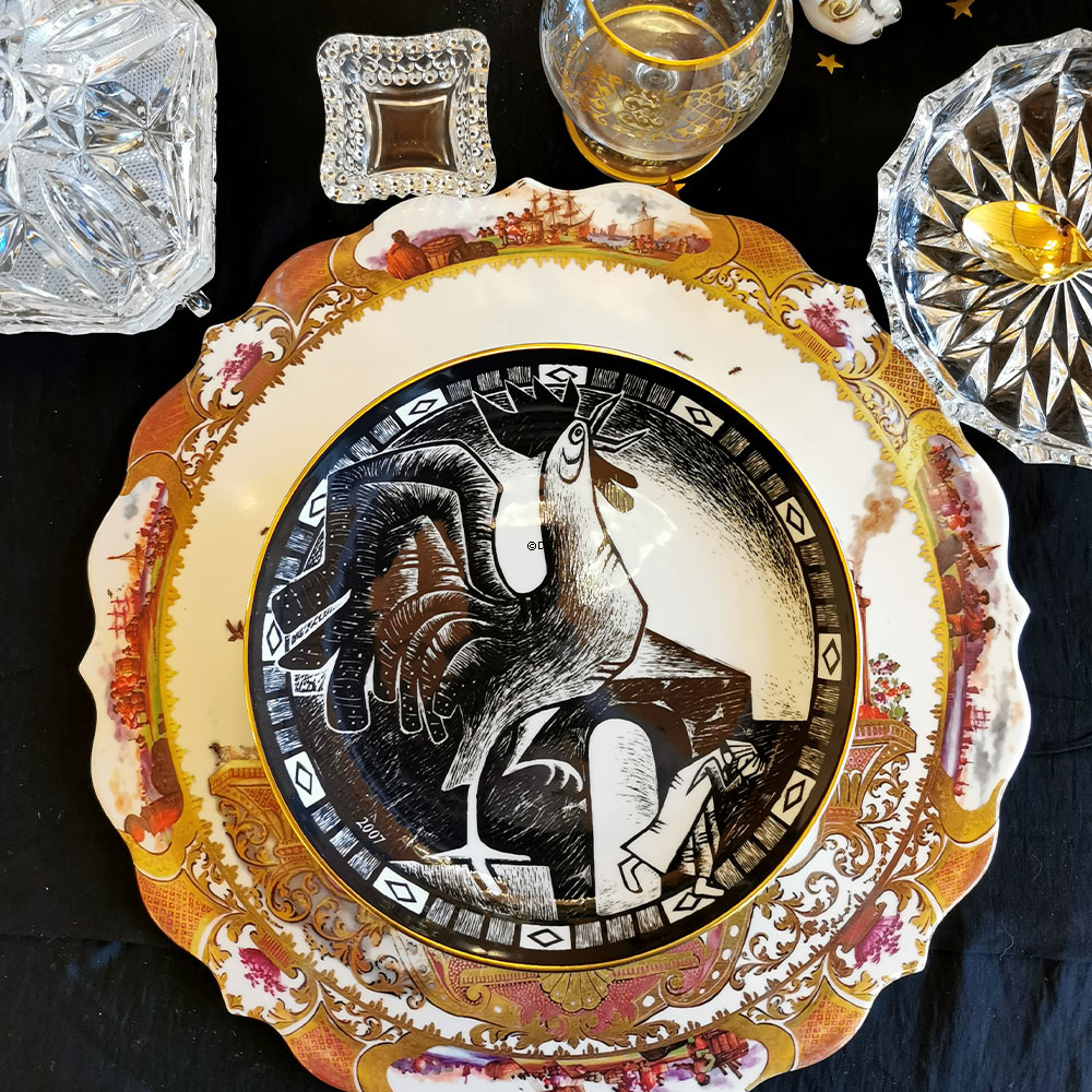 2007 Rörstrand Teller in der Serie Die zehn Gebote