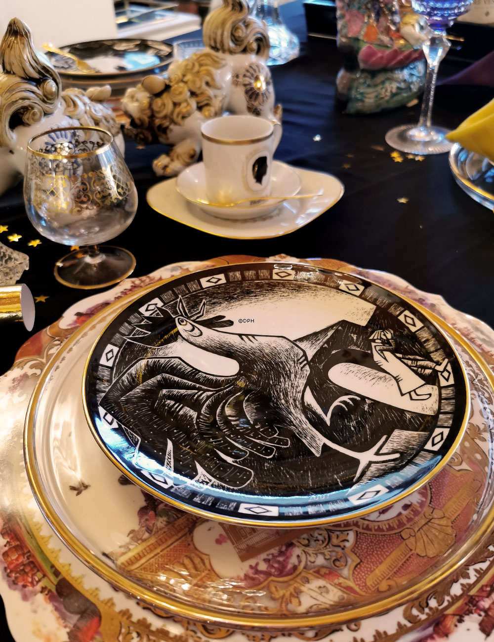 2007 Rörstrand Teller in der Serie Die zehn Gebote