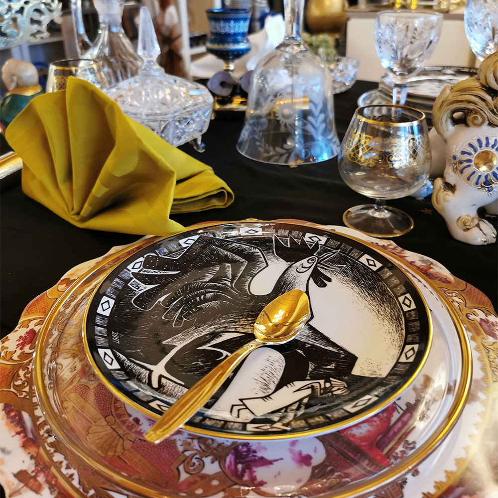 2007 Rörstrand Teller in der Serie Die zehn Gebote