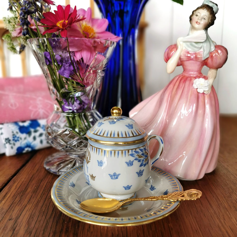 1988 Rörstrand Cremetasse, Carl XVI Gustaf